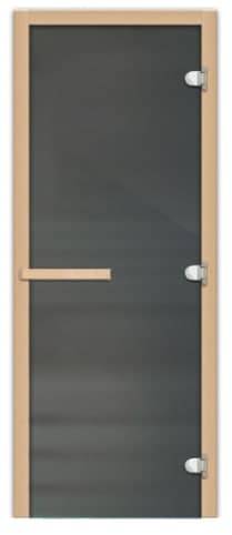 Дверь для сауны 1900х700 SAUNARU BASE ECO графит мат