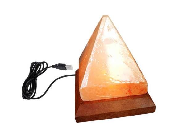 Соляная лампа Пирамида (питание от USB)