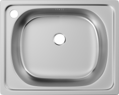 Мойка кухонная Domaci Равенна Ssik 500*400 (5) с переливом Мойка кухонная Domaci Равенна Ssik 500*400 (5) с переливом