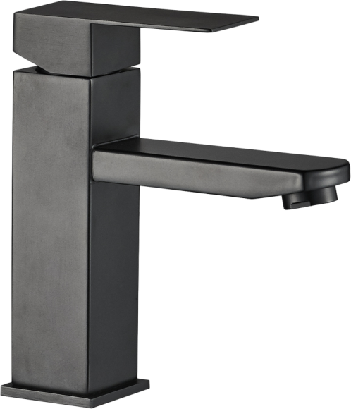 Смеситель для раковины WesnaArt Kubus KUB13-210 черный