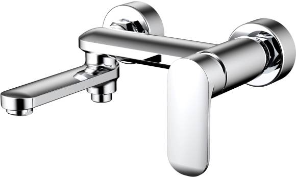 Смеситель для ванны с душем Bravat Opal F6125183CP-01-RUS