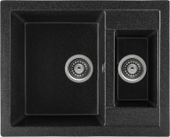 Мойка кухонная Gerhans C01-22 черная Мойка кухонная Gerhans C01-22 черная