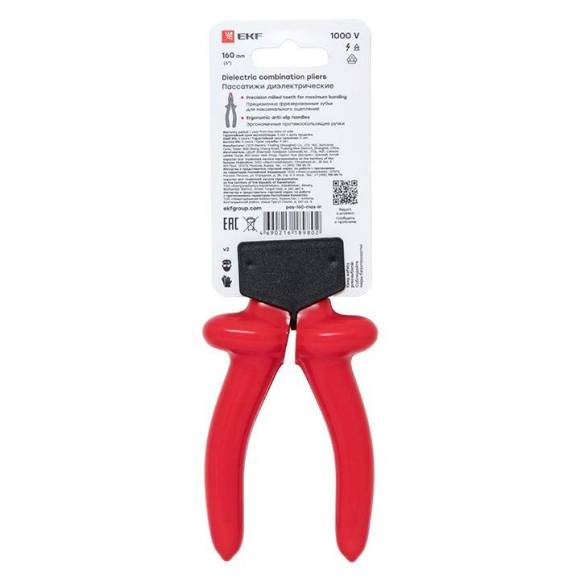 Пассатижи 160мм Master 1000В Basic EKF pas-160-mas-in Пассатижи 160мм Master 1000В Basic EKF pas-160-mas-in