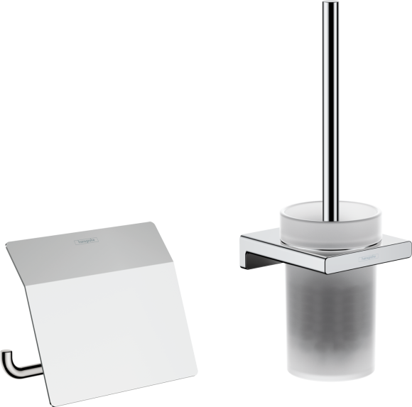 Набор Ершик Hansgrohe AddStoris 41752000 хром + Держатель 41753000 хром