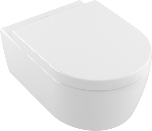 Унитаз подвесной Villeroy & Boch Avento 5656HR01 alpin, безободковый