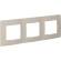 Рамка 3-м Etika сл. кость Leg 672513 Рамка 3-м Etika сл. кость Leg 672513