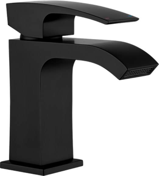 Смеситель для раковины Gappo G07-6 G1007-6 черный