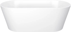 Ванна из искусственного камня Aqua de Marco Corsica 1700CORS 170x80 см, отдельностоящая, белая, овальная
