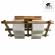 Накладной светильник Arte Lamp Woods A8252PL-4BR Накладной светильник Arte Lamp Woods A8252PL-4BR