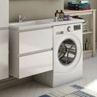 Тумба под раковину Эстет Dallas Luxe 120 подвесная, 2 ящика