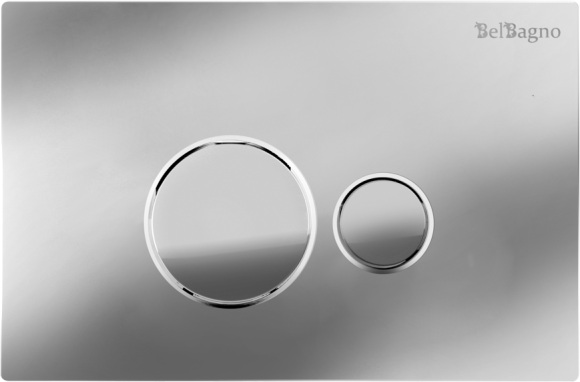 Кнопка смыва BelBagno BB081CR, хром