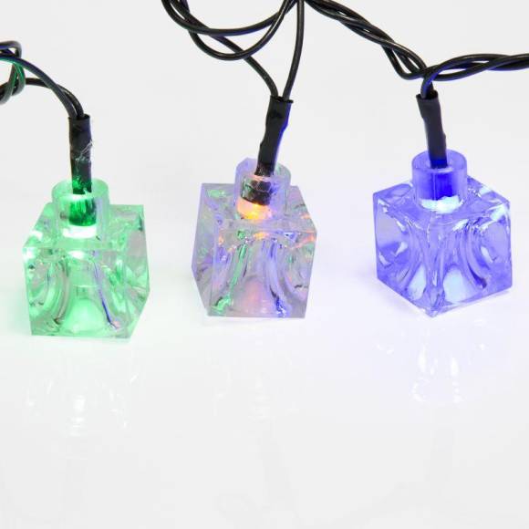 Гирлянда светодиодная "Кубики" 2.8м 20LED мультиколор 2Вт IP20 с контроллером 8 режимов Neon-Night 303-061 Гирлянда светодиодная "Кубики" 2.8м 20LED мультиколор 2Вт IP20 с контроллером 8 режимов Neon-Night 303-061
