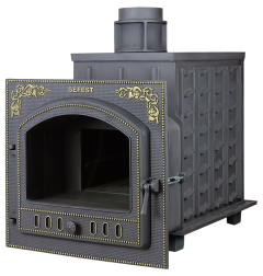 Чугунная Банная Печь «Гефест 35 (П)»