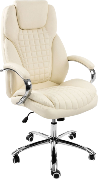 Кресло руководителя Woodville Herd cream