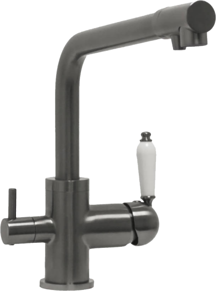 Смеситель для кухни Seaman Barcelone SSL-5384 gun light