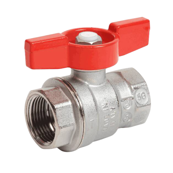 Шаровой кран Giacomini R851 R851X023 1/2", вн-вн, ручка бабочка