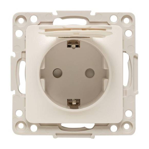 Розетка 1-м СП Стокгольм 16А IP44 с заземл.защ. шторки с крышкой механизм бел. PROxima EKF EYR16-028-10-44 Розетка 1-м СП Стокгольм 16А IP44 с заземл.защ. шторки с крышкой механизм бел. PROxima EKF EYR16-028-10-44