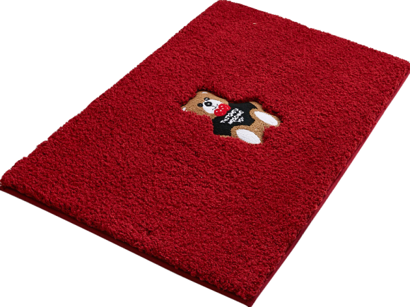 Коврик Carnation Home Fashions Teddy Bear Red 50х80 см