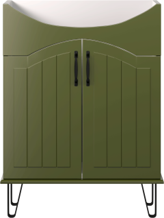 Тумба под раковину DIWO Сочи 65 зеленая