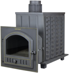 Чугунная Банная Печь «Гефест ЗК-40 (М)»
