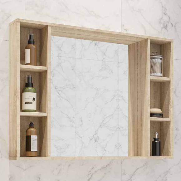 Зеркало Grossman Флай 100 дуб сонома