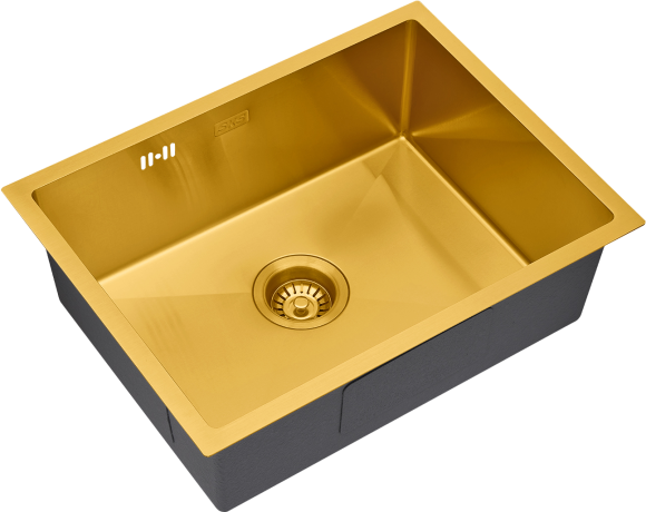 Мойка кухонная S.K.Sanitary SKS 5844 BRONZE с сифоном