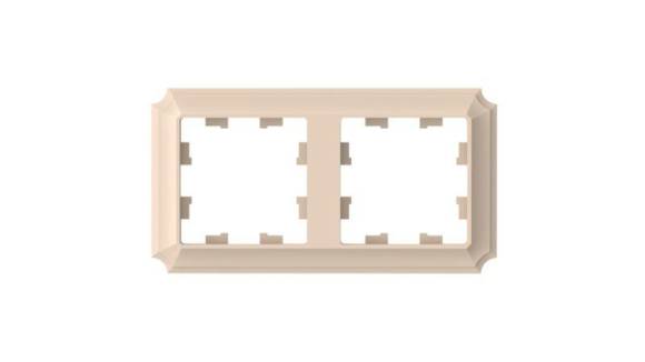Рамка 2-пост. AtlasDesign Antique универс. песочн. SE ATN101202