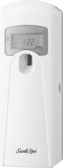 Диспенсер для освежителя воздуха SantiLine SL-8022 белый матовый