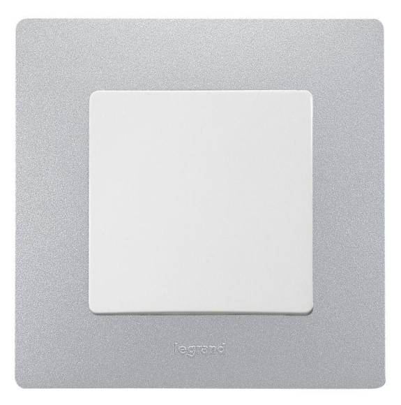 Рамка 1-м Etika алюм. Leg 672551 Рамка 1-м Etika алюм. Leg 672551