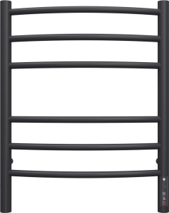 Полотенцесушитель электрический Terminus Классик П6 450x600, черный муар