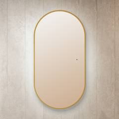 Зеркало Silver Mirrors Viva, 55x105 с подсветкой, gold