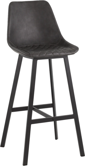 Барный стул Stool Group Texas экокожа серая
