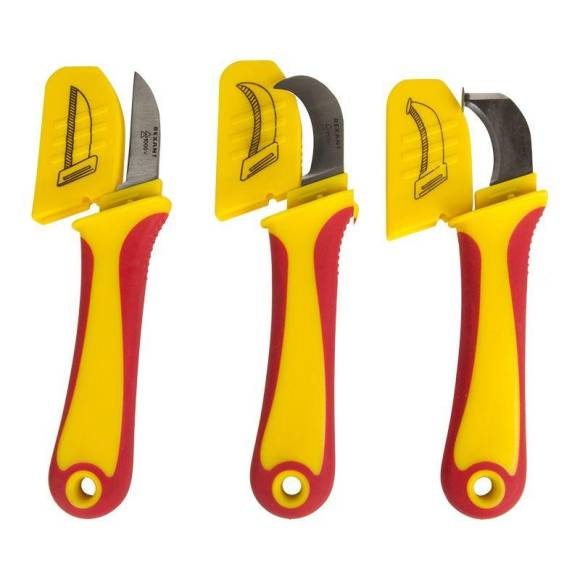 Нож монтажника нержавеющая сталь с "пяткой" Rexant 12-4935 Нож монтажника нержавеющая сталь с "пяткой" Rexant 12-4935