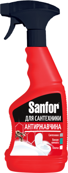 Универсальное моющее средство Sanfor Спрей Антиржавчина 0,5 л