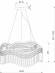 Подвесная люстра Maytoni Gracia DIA201PL-06G