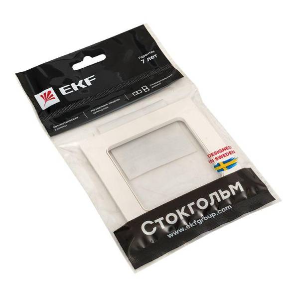 Рамка 1-м Стокгольм бел. PROxima EKF EXM-G-302-10 Рамка 1-м Стокгольм бел. PROxima EKF EXM-G-302-10