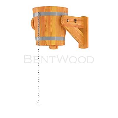 Обливное устройство лиственница натуральная 12 л Bentwood