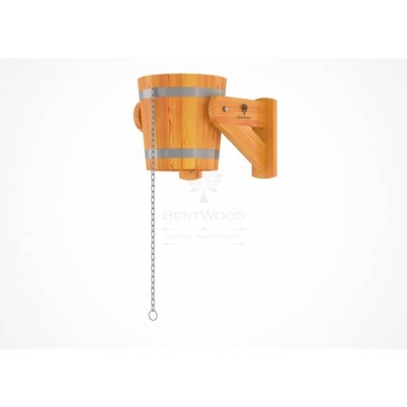 Обливное устройство лиственница натуральная 12 л Bentwood Обливное устройство лиственница натуральная 12 л Bentwood