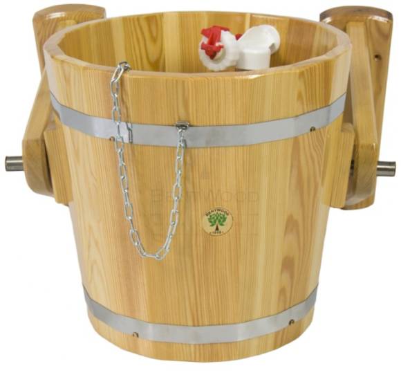 Обливное устройство лиственница натуральная 12 л Bentwood Обливное устройство лиственница натуральная 12 л Bentwood