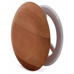 Вентиляционная заглушка диаметр 100мм Термодревесина