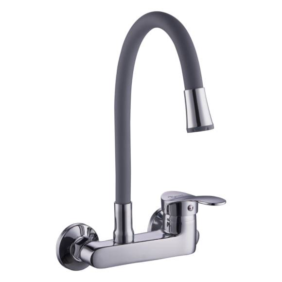 Смеситель для кухни Plstart PD46001-12 хром, серый