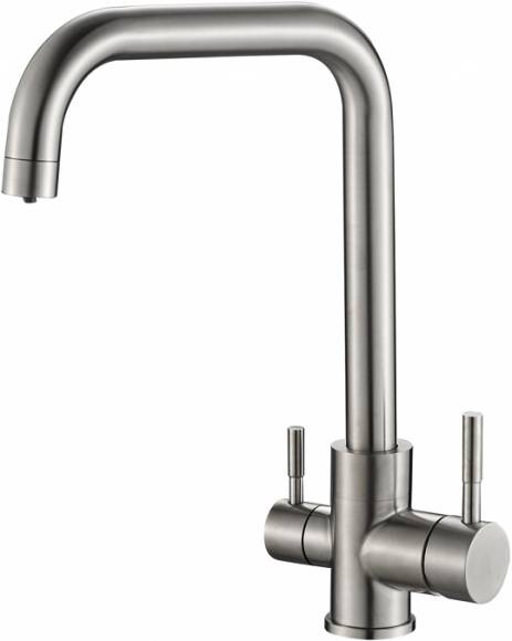 Смеситель для кухни Steel Hammer SH 715 INOX