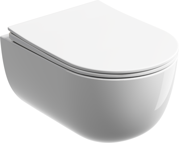 Унитаз подвесной Ceramicanova Modena Rimless CN6063 белый