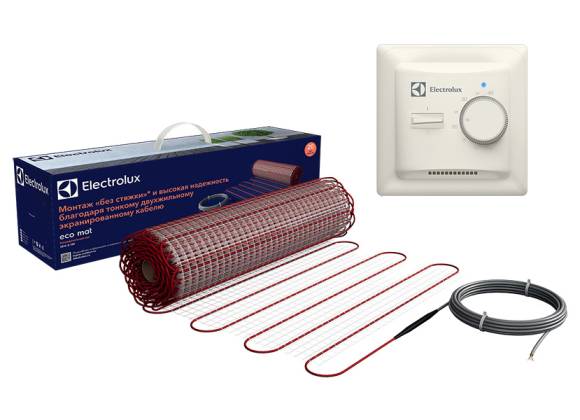 Теплый пол Electrolux Eco Mat EEM 2-150-4 + терморегулятор
