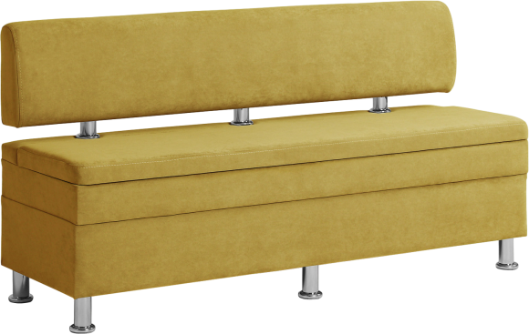 Кухонный диван Norta Hippo 150x49x77 см велюр vivaldi 33