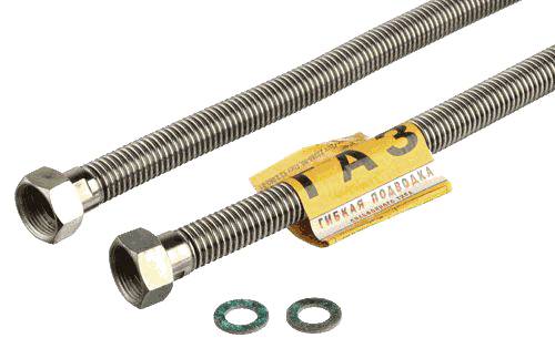 Подводка для газа KENSUDO KHG 12-80 1/2" 80 см сильфонная вн-вн