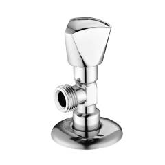 Вентиль Aquasfera 1075, угловой, с отражателем, 1/2" НРx3/8" НР
