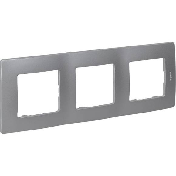 Рамка 3-м Etika алюм. Leg 672553 Рамка 3-м Etika алюм. Leg 672553