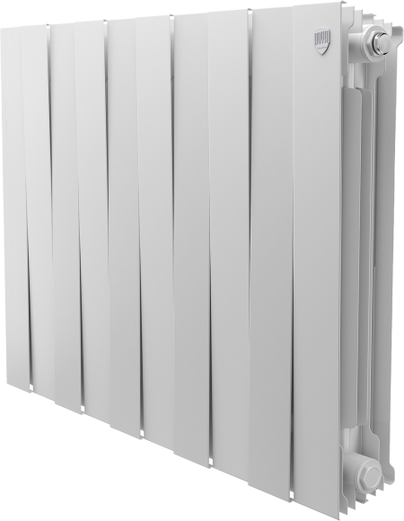 Радиатор биметаллический Royal Thermo Piano Forte 500 bianco traffico 10 секций, белый