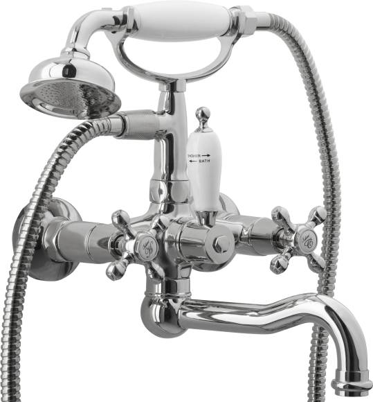 Смеситель для ванны с душем Boheme Tradizionale Chromo 273